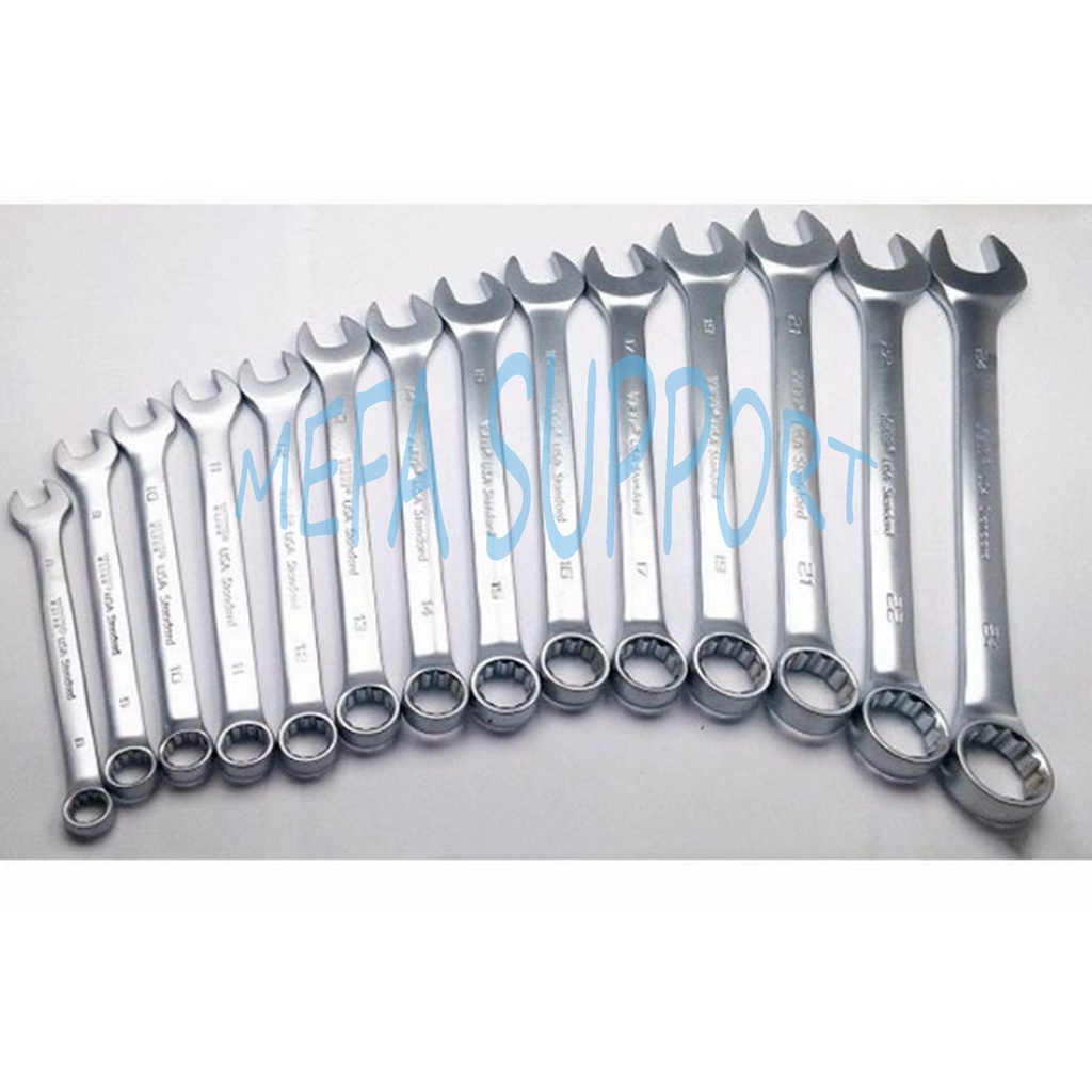 Bộ cờ lê YETI 14 chi tiết tiêu chuẩn USA 8-24 mm
