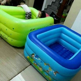 Bể bơi 1m3 hình chữ nhật tặng kèm lọ keo và 2 miếng vá