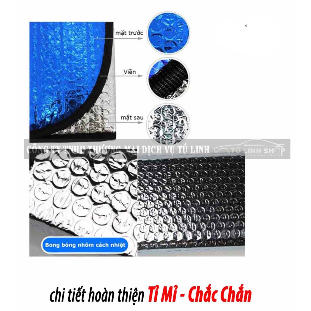 [Mã LIFE1404ALL giảm 10% đơn 50K] bộ che nắng ô tô hút kính, tráng nhôm cách nhiệt phản quang