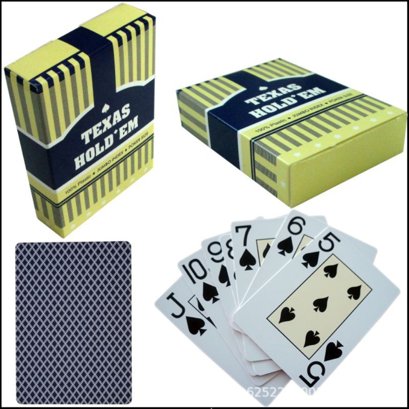 Bài nhựa Texas Hold'em - Bài tây - Bài poker chống nước BN 21