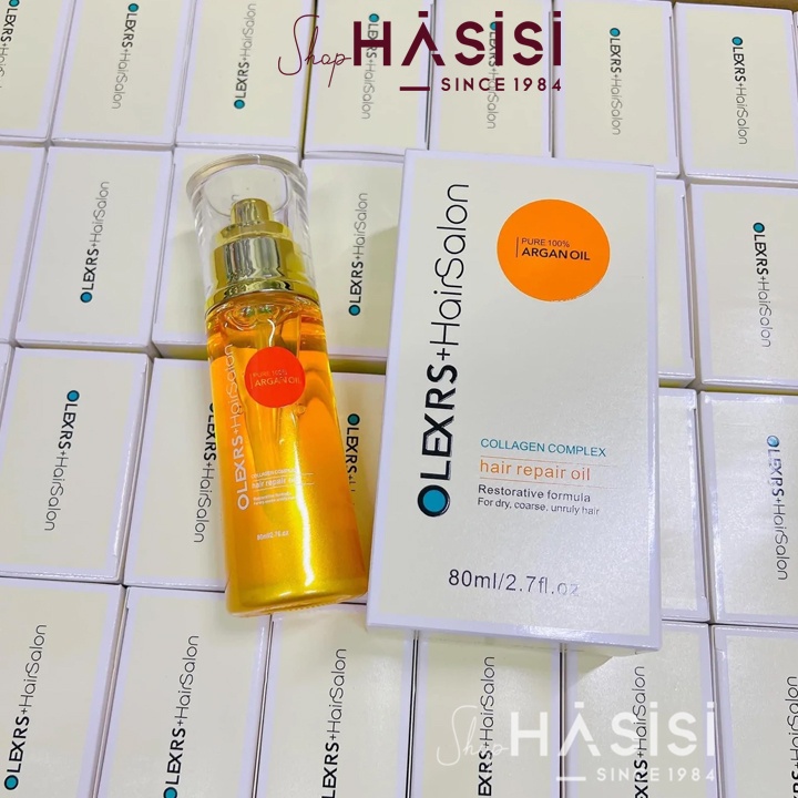 Dầu Dưỡng Tóc OLEXRS - Collagen Complex Hair Repair Oil 80ml