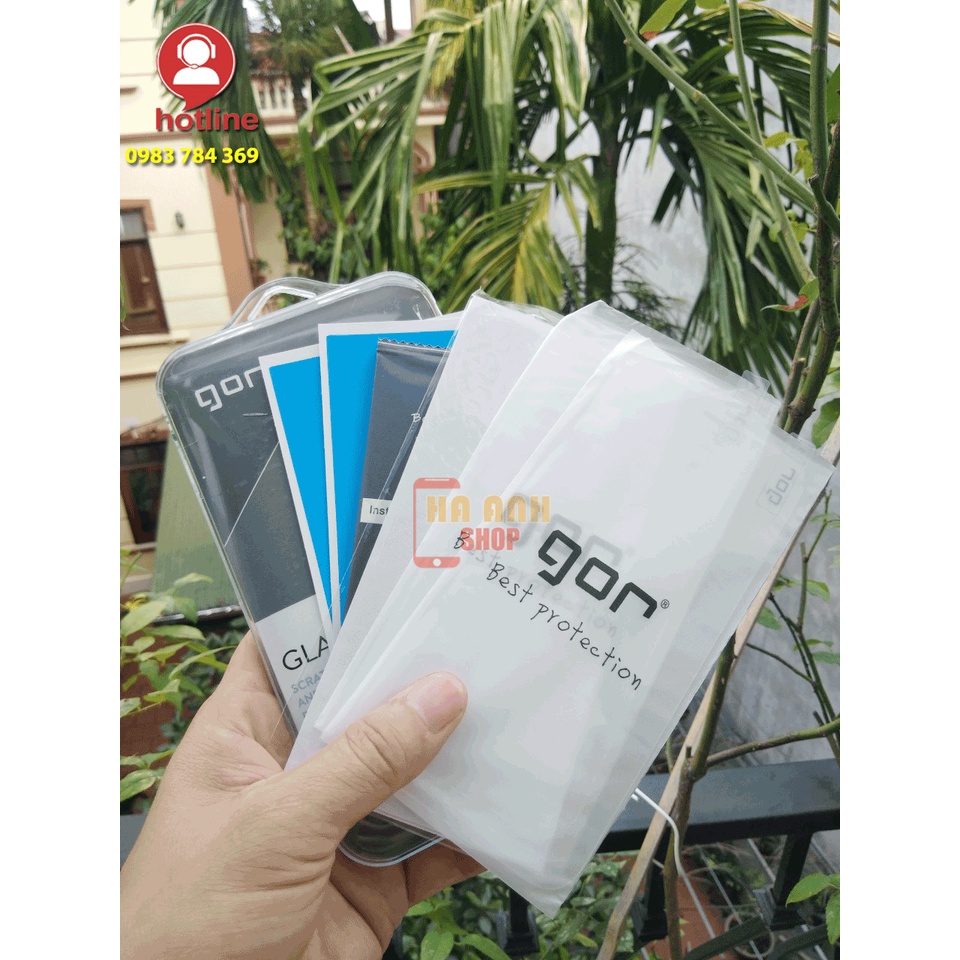 Bộ 2 kính cường lực iPhone 12/iPhone 12 Mini/iPhone 12 Pro/iPhone 12 Pro Max full màn hãng GOR cao cấp