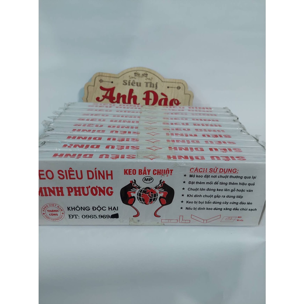 (Siêu Chuẩn) Keo Bẫy Chuột Siêu Dính Chuột Minh Phương