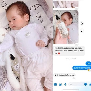 Dầu Dừa Ép Lạnh Nguyên Chất Sam Natural 100ml