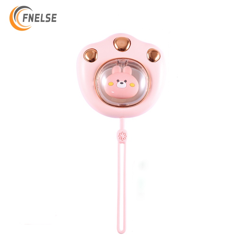 Máy sưởi ấm tay Fnelse kích thước mini hình chân mèo có thể sạc lại