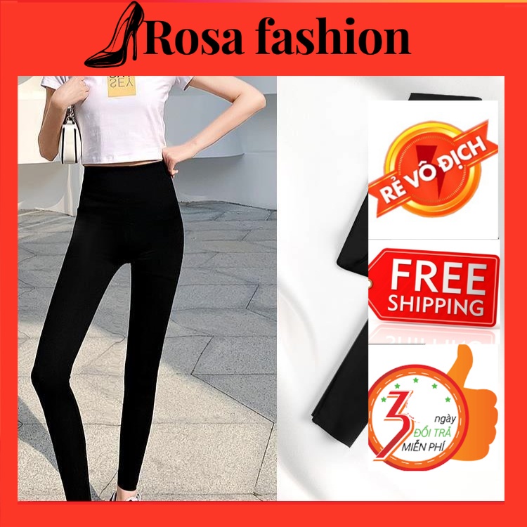 Sét quần legging dài kèm áo 2 dây sexy - có bán lẻ từng quần và áo Rosa fashion