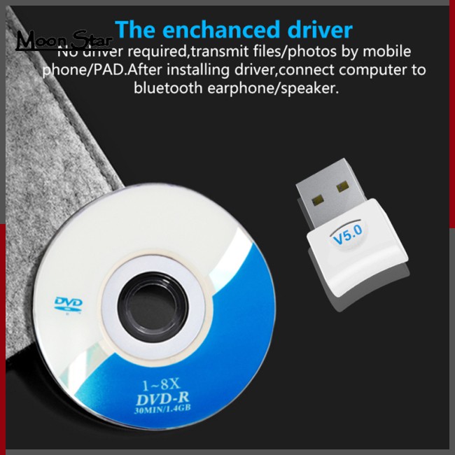 Usb Dongle Bluetooth 5.0 Cho Máy Tính