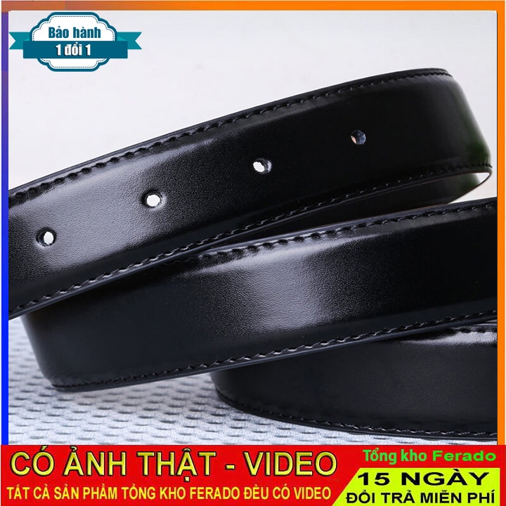 Dây lưng nam 3.5F da PU cho khoá tự động