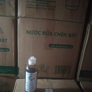 Nước rửa chén bát hữu cơ Layer Clean chai 300ml