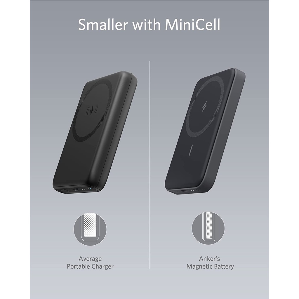 Sạc Dự Phòng Không Dây Anker Maggo 633 10.000mAh Hít Từ Tính - A1641  giao nhanh hỏa tốc