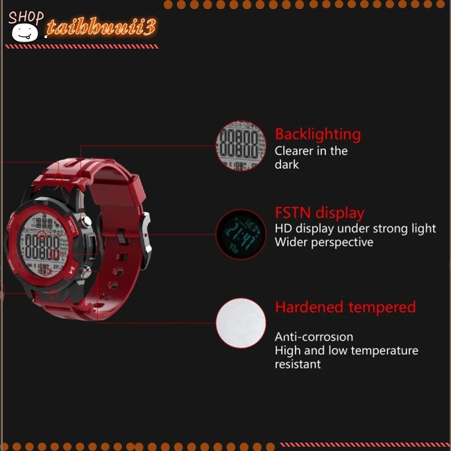 Sản phẩm mới bán chạy nhất Lenovo C2 Smartwatch Fitness Tracker Heart Rate Sleep Monitor Watch Waterproof Women Men Sport Smart Watch