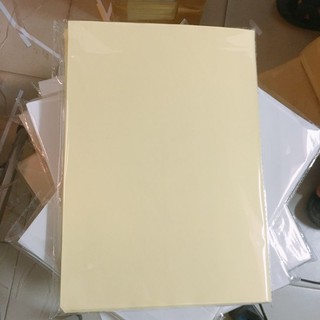 1 tập đề can đế vàng A4 100 tờ