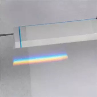 Kính quang học Tam Giác Ba Lăng Kính chụp ảnh Giảng Dạy Phổ Ánh Sáng Vật Lý-quốc tế-168-OXUI3
