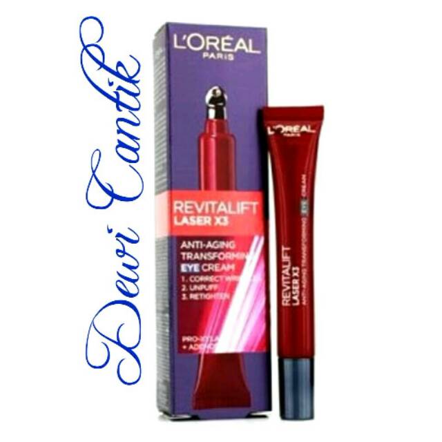 (Hàng Mới Về) Kem Dưỡng Da Mắt Loreal Revitalift Laser X3