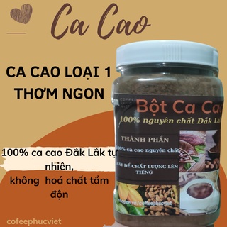 Cacao nguyên chất 100% - 500gr cacao đắk lắk loại 1 - ảnh sản phẩm 1