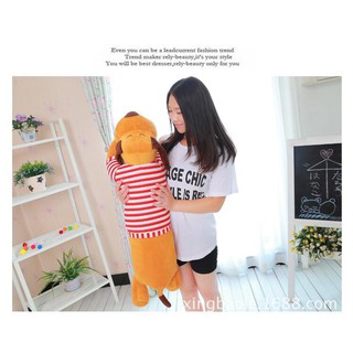 Chó bông làm gối ôm 70cm (ảnh thật)