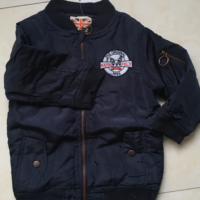Áo khoác bomber bé trai, áo khoác bomber trẻ em