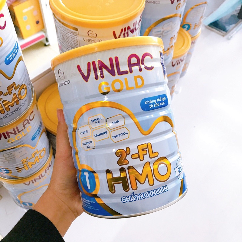 Sữa bột Vinlac Gold HMO số 1, 2, 300g, 800g, 900g