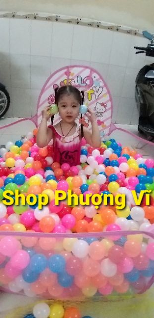 Lều bóng nhiều mẫu tặng kèm 100 bóng đủ màu.