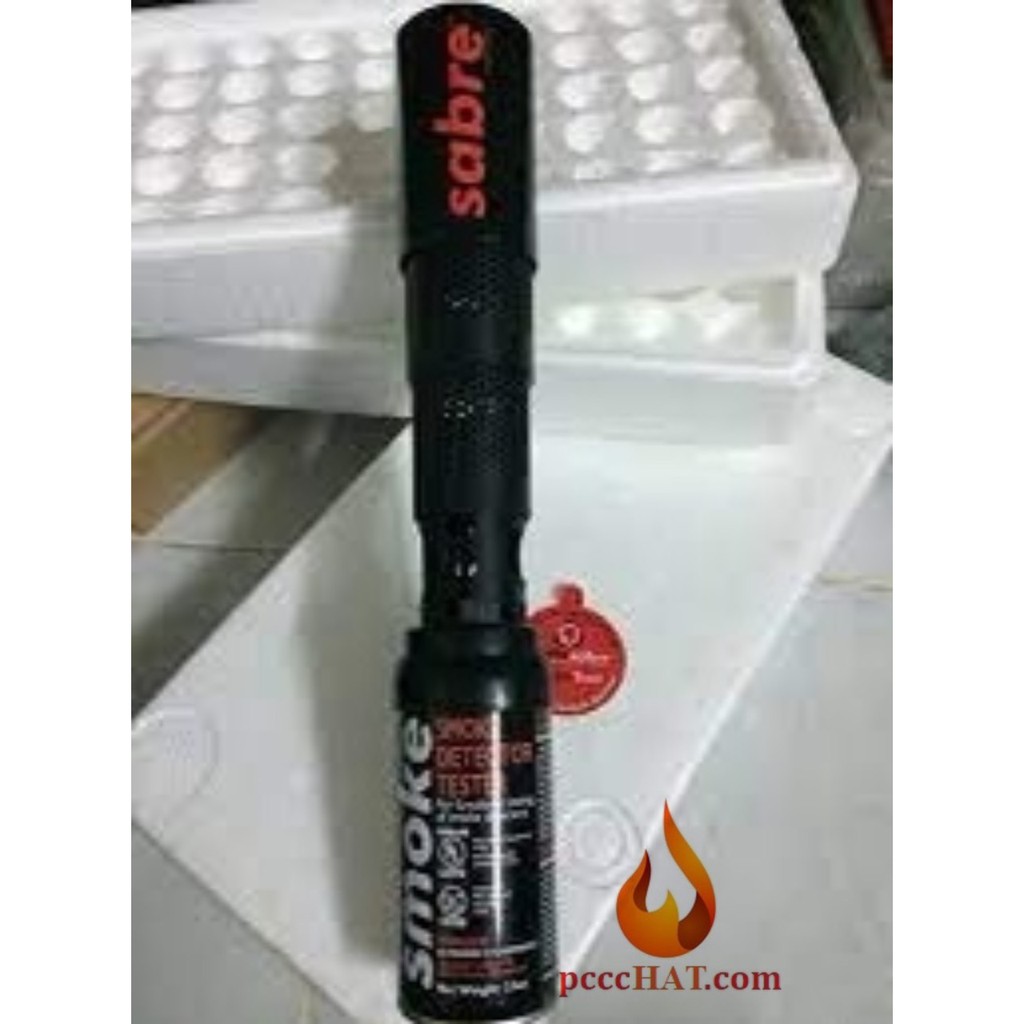 Chai thử khói cầm tay SMOKE SABRE dùng thử đầu báo khói