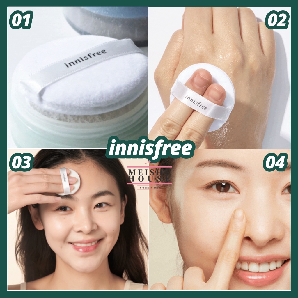 (Hàng Mới Về) Phấn Phủ Dạng Bột Innisfree Không Chứa Khoáng Chất 5g