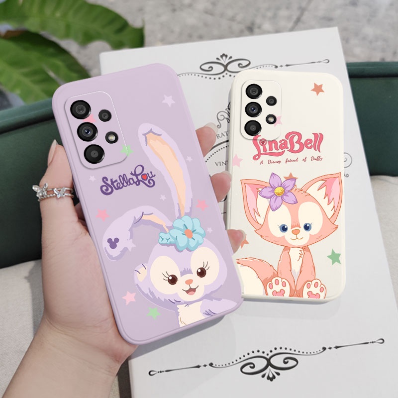 Ốp Điện Thoại Silicon Họa Tiết Chú Thỏ Dễ Thương Dành Cho Samsung Galaxy A73 A53 A33 A23 5G