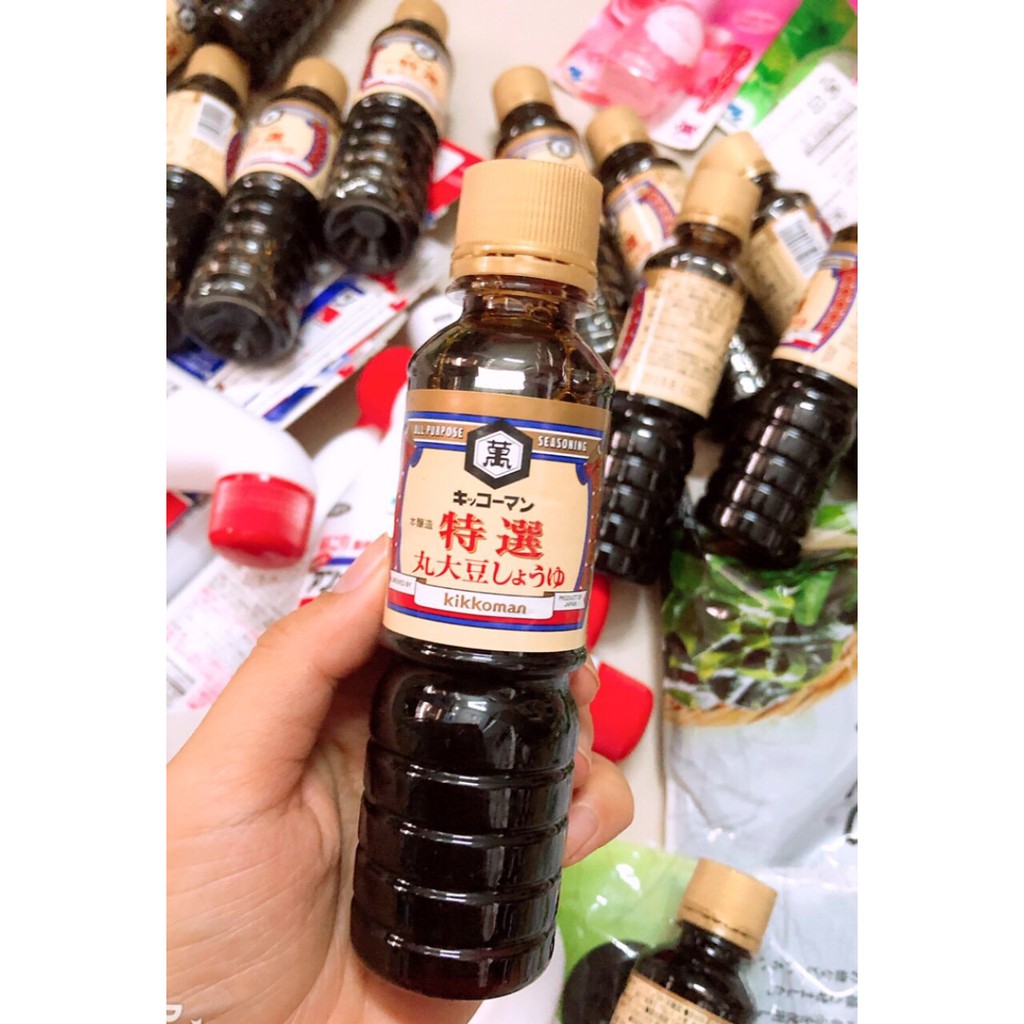 NƯỚC TƯƠNG KIKKOMAN CHO BÉ ĂN DẶM 100ml - Nước tương tách muối