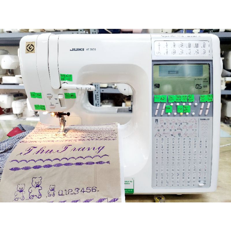 MÁY MAY ĐA NĂNG JUKI NHẬT BÃI MAY VÀ THÊU 9900 / 4800 / 9800 / 9500 / 2800 / 8800 / 1800