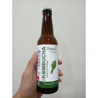 TRÀ EIYO KOMBUCHA - DETOX & FITNESS - CẦN TÂY , RONG BIỂN - Thùng 6 chai  (Detox & Fitness - Celery)