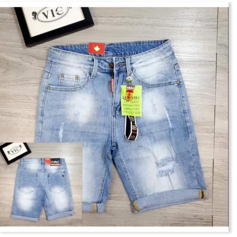 🍀 Hot ( Rẻ vô địch ) QUẦN JEANS NGỐ NAM RÁCH CÓ MÓC TREO - 🍀 ^ '