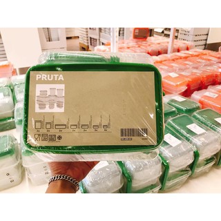 Set 17 Hộp Nhựa Hàng Ikea Thuỵ Điển - Xách Tay Thái