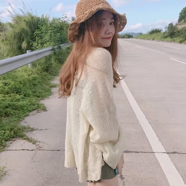 ÁO KHOÁC CADIGAN LEN MỎNG - Áo khoác Cardigan len mỏng phong cách Hàn Quốc | BigBuy360 - bigbuy360.vn