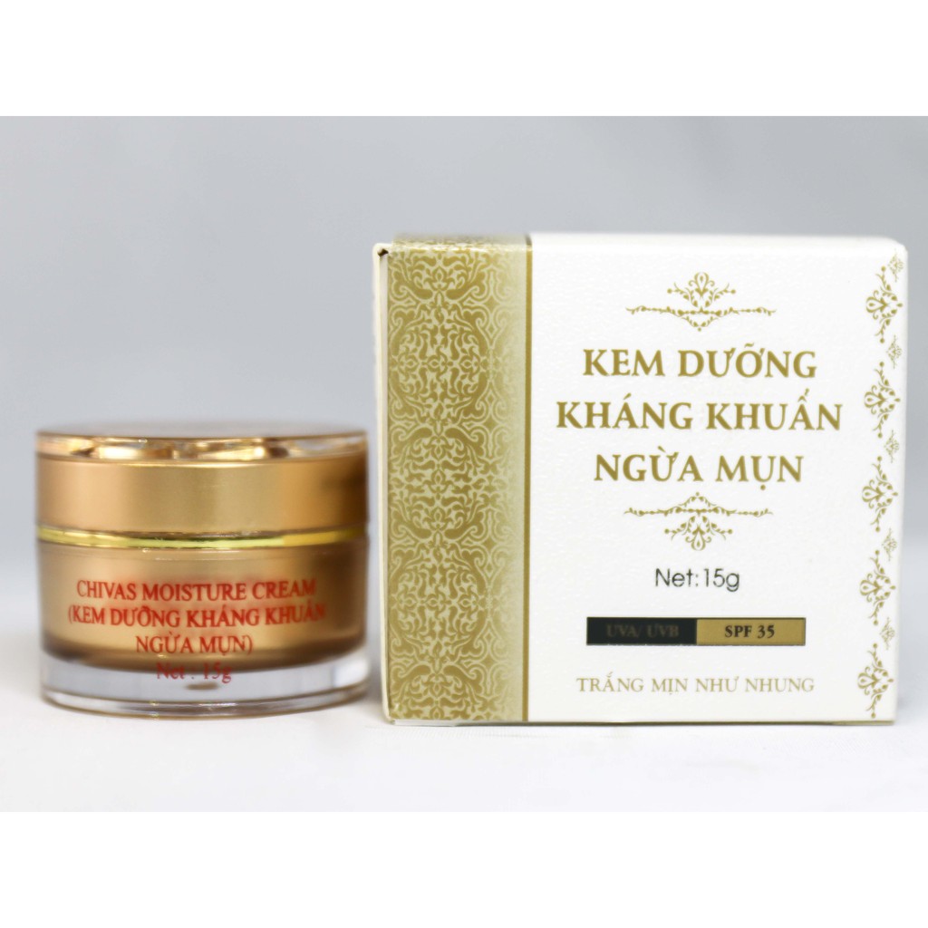 Kem dưỡng kháng khuẩn, ngừa mụn - Chivas