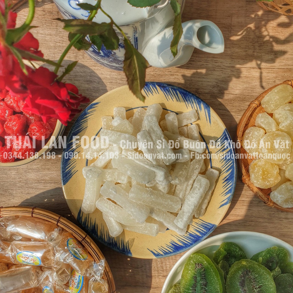 Mứt Bí Đao (Mứt Bí Đũa)  Lon 500Gram
