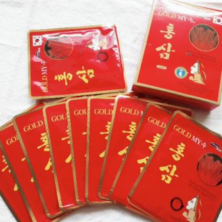 [Combo 10] Mặt nạ Hồng Sâm My Gold