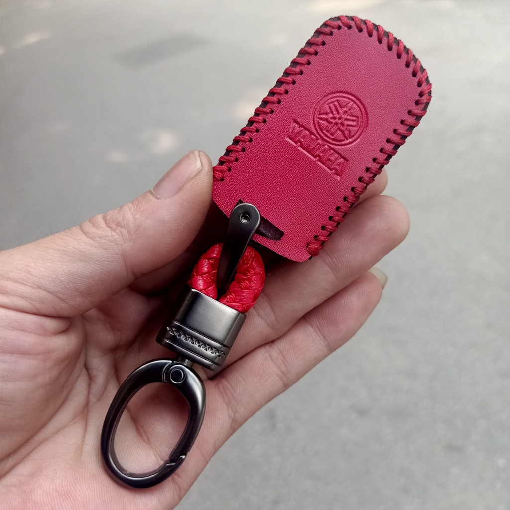 Bao da chìa khóa xe máy Yamaha Exciter 155, Nvx, Janus, Grande