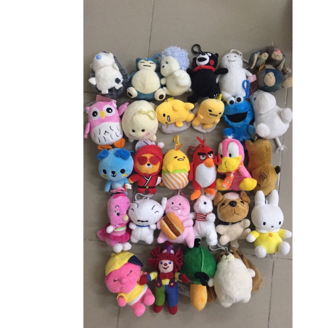 Lô gấu bông mini 30 con 12-15cm