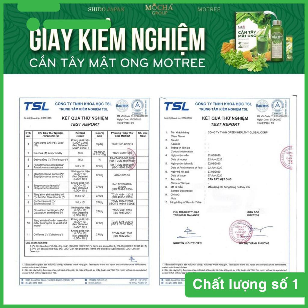 [CHÍNH HÃNG] Cần tây Mật Ong Motree, bột cần tây, hộp 14 gói, giúp giảm cân, dáng đẹp, thanh lọc cơ thể | BigBuy360 - bigbuy360.vn