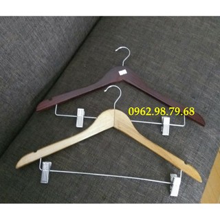 Móc Gỗ Gắn Kẹp Sắt 15 Chiếc GIÁ SỈ