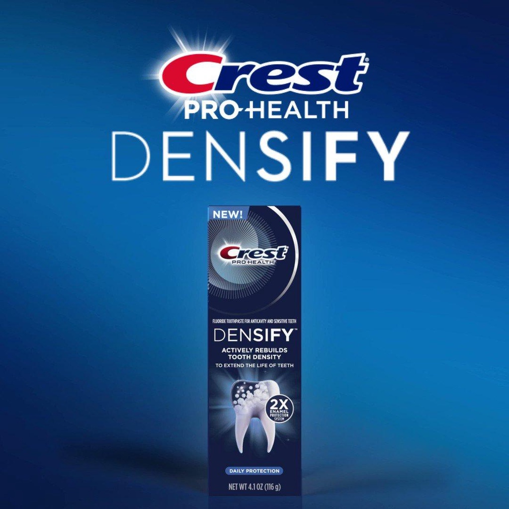 Kem Đánh Răng Crest Pro-Health Densify 116G - Tăng Cường Phục Hồi Men Răng