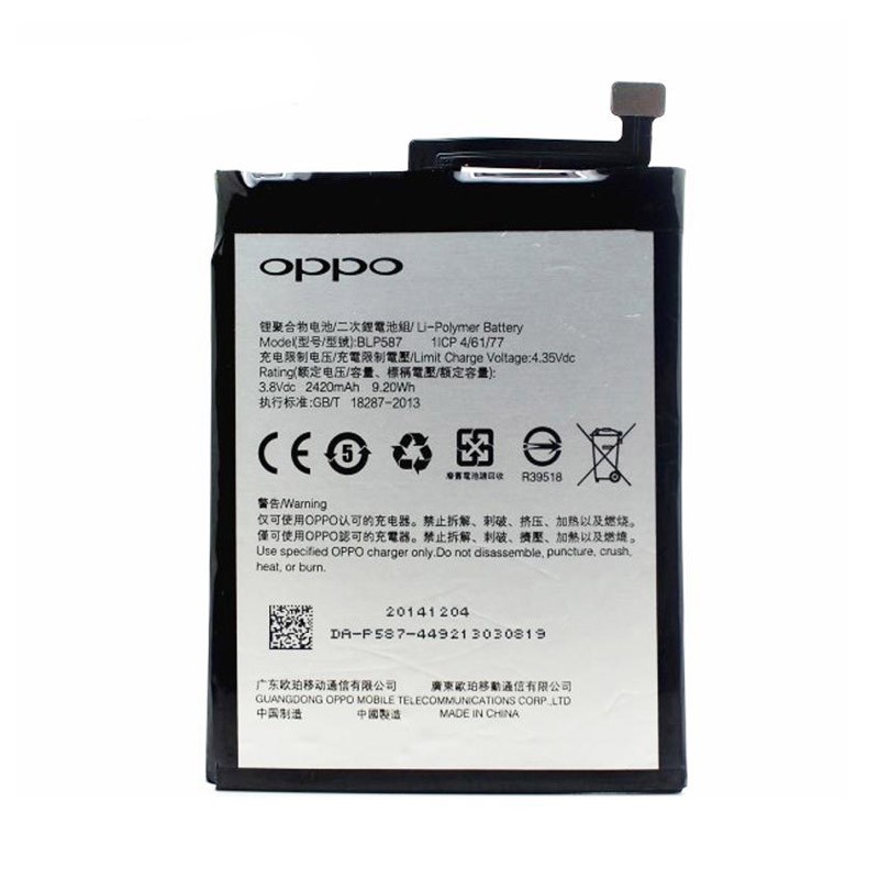 [PIN ZIN GIÁ GỐC] Pin Oppo Neo 7 - A33 - BLP605 - 2500mAh - Bảo Hành 6 Tháng [BẢO HÀNH  TỐT]