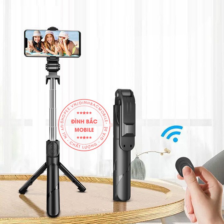 ☒♈Gậy chụp ảnh tự sướng XT02 3in1 có bluetooth 3 chân đa năng chụp hình selfie giá đỡ điện thoại lives | BigBuy360 - bigbuy360.vn