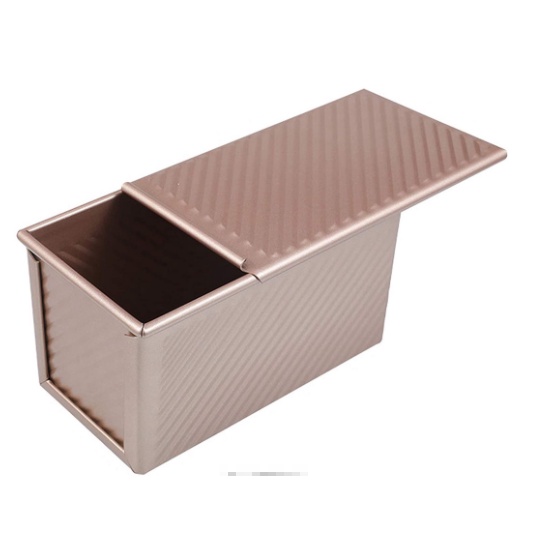 Khuôn Bánh Mì Gối Chống Dính Có Nắp Đậy