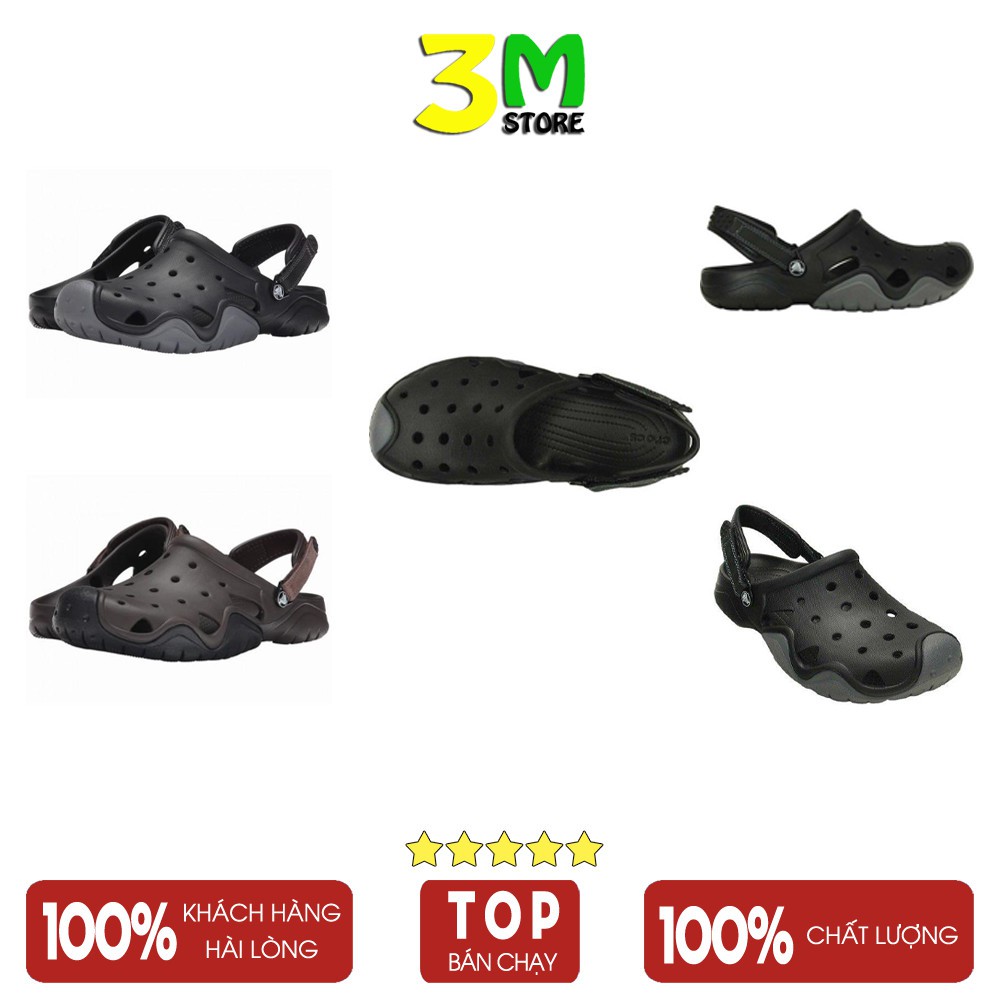 Dép Sandal Nam Crocs Wild Êm, Bền, Đẹp Full Tag Hộp