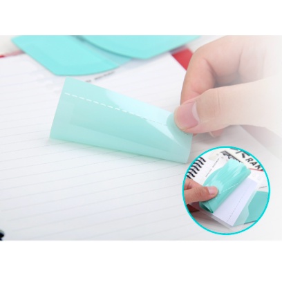 ( Phụ kiện sổ còng ) Mini Sticky pocket Kokuyo cho sổ còng Binder Note WSG-RUS41