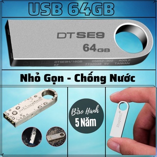 USB 64gb Kingston Cao Cấp – Thiết Kế Vỏ Kim Loại Nhỏ Gọn, Kết Hợp Công Nghệ Truyền Tải Siêu Tốc, Kháng Nước Cực Tốt