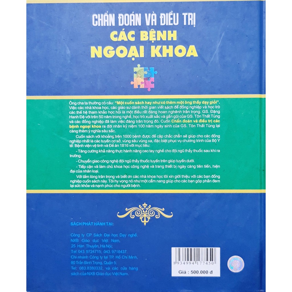 Sách - Chuẩn đoán và điều trị các bệnh ngoại khoa