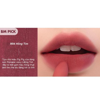 Son Thỏi Lì, Lâu Trôi , Lên Màu Chuẩn Romand Zero Layer Lipstick 3.8g