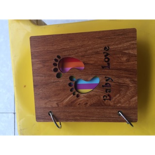 Combo album bìa gỗ đựng 100 ảnh 6x9