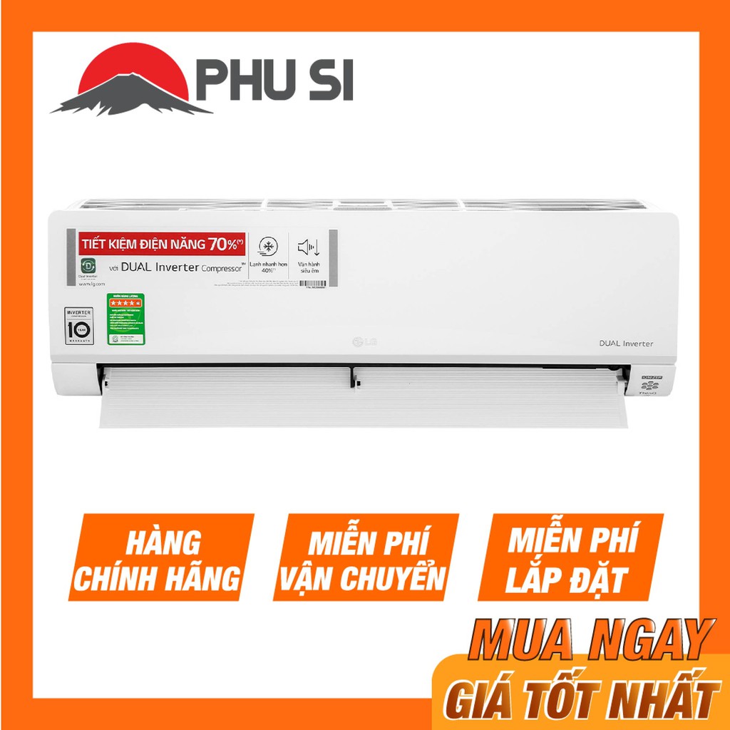 [MIỄN PHÍ VẬN CHUYỂN LẮP ĐẶT] - V13API1 - Máy lạnh LG Inverter 1.5 HP V13API1